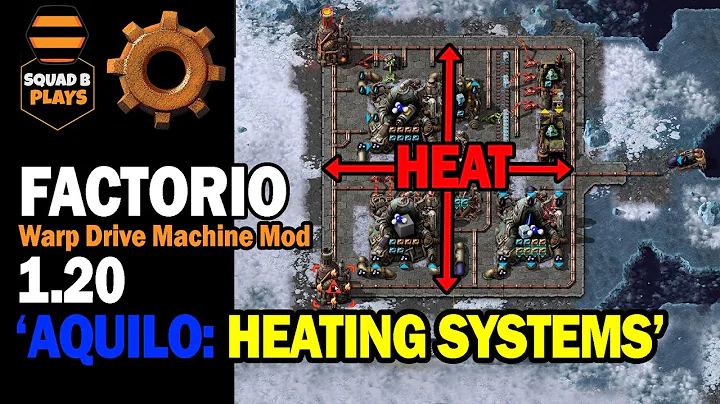 Aquilo Heating Designs to Survive the Cold - Warp Drive Machine Mod for Factorio Space Age
