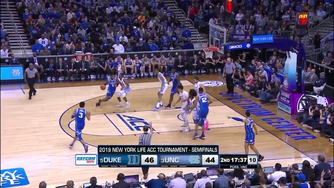 Duke VS UNC Full game highlights 3/15/19 YouTube