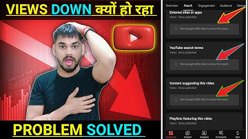 Not Enough Traffic Data to Show this Report Problem Solve|