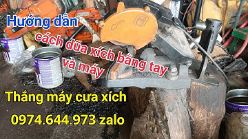 Hướng dẫn dũa xích sao cho bén cắt ngọt bộ hỗ trợ giũa xích #110