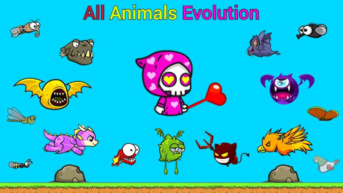 All Animals Evolution After Level 32 (EvoWorld.io) 