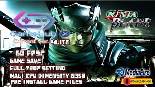 NINJA BLADE Gamehub Lite APK | Infinix GT30 PRO | Dimensity 8350 screenshot 1