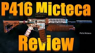 Ghost Recon Wildlands - P416 Micteca And Minigun Review And Gameplay
