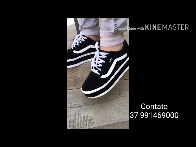 tenis plataforma vans