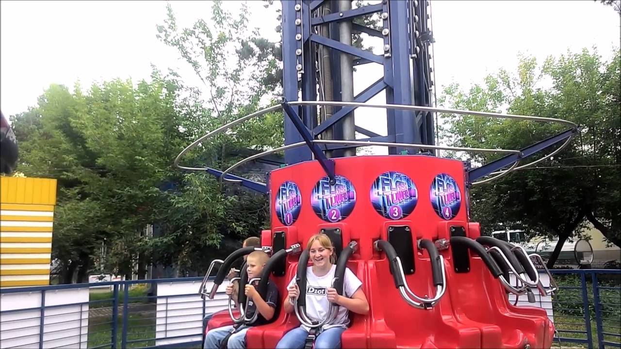 Аттракционы в парке горького красноярск