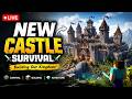 🔴 Minecraft Survival LIVE | Castle Build + Adventure