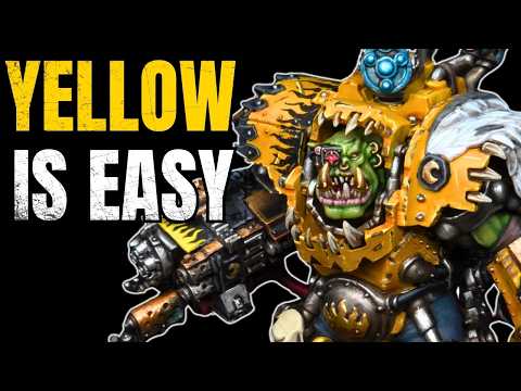 Painting Yellow Is Easy — How I Painted the New Nazdreg