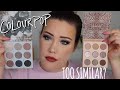 COLOURPOP OF QUARTZ VS. COLOURPOP THAT'S TAUPE | COMPARISON, COLLECTION SWATCHES, DEMO