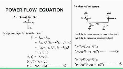 L08 - Power System Analysis ‖ CLASSIFICATION OF BUSES ‖ Development of POWER FLOW EQUATION
