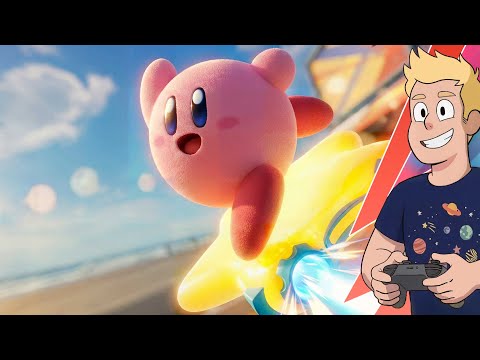 JEG KAN IKKE STYRE DEN HER STJERNE! 🏎️💨 Jørgen Bjørn vs. Kirby Air Riders