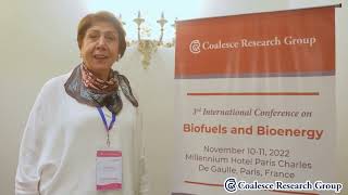Nezihe Ayas | Biofuels 2023 | Coalesce Research Group | USA