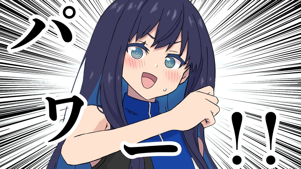 手描き】全力のパワーを披露してくれるたきなさん【リコラジ／リコリス