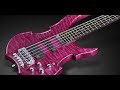 Warwick Custom Shop Masterbuilt - Vampyre NT 5-String - 1&quot; Quilted Maple Top #16-3197