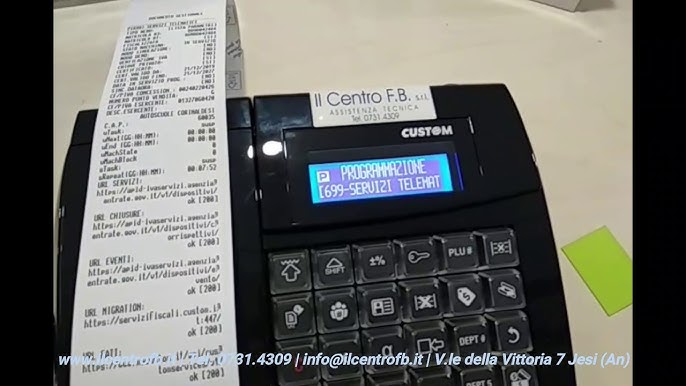 Registratore di cassa Touch Screen TELEMATICO - Compass srl - Torino