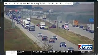 I-80 reopened after crash blocks traffic