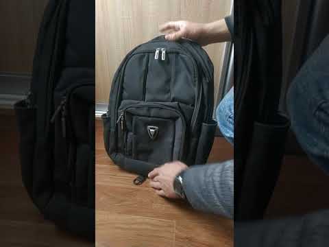 Видео обзор рюкзака Sumdex PON-377BK спустя 5 лет ежедневной эксплуатации. Ссылка на сайт в описании