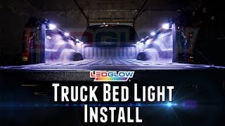 Installation | LEDGlow 8pc White LED Truck Bed Lights