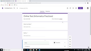 How to Create Google Forms in Hindi 2020 | Google forms kaise banaye | Google Form advanced Options
