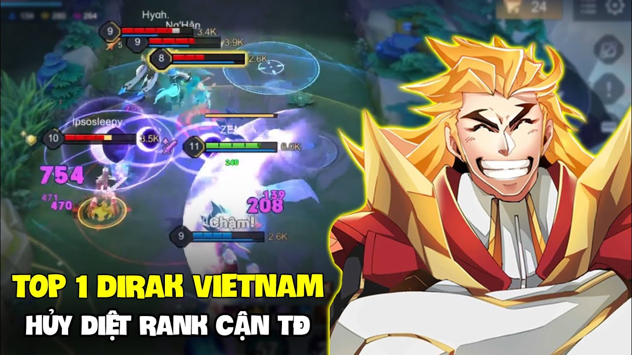 DirakJungle Hủy Diệt Rank Cận TĐ Cùng Khán Giả.
