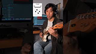 Interesting Things With An Open C Chord? #mathrock #midwestemo #guitarchords #guitarlessons