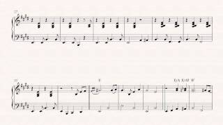 Piano  - Blue Eyes Crying in the Rain - Willie Nelson - Sheet Music, Chords, & Vocals