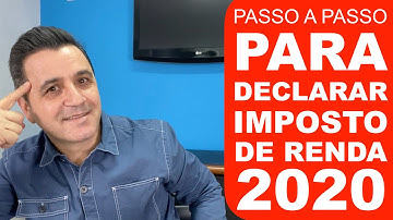 Imposto de renda 2020 |  como preencher a declaração