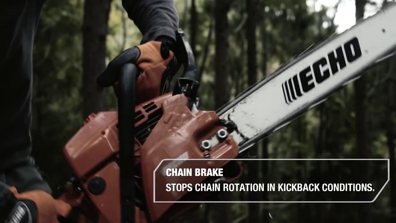ECHO Chainsaw Chain Brake YouTube