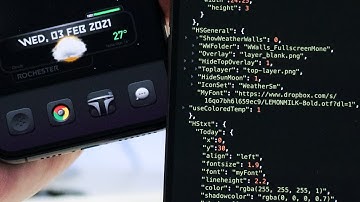 WeatherLite Guide: Advanced Stuff - iOS 14 Weather Wallpaper Mod