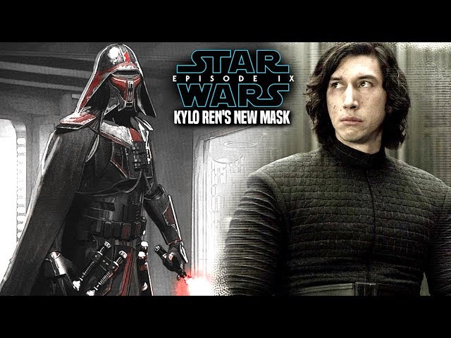 Manifold Slumkvarter dybde Star Wars! Kylo Ren's New Mask In Episode 9! Leaked Details & More - YouTube