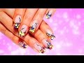 Разноцветный френч  Топ удивительный дизайн ногтей  Nail art design