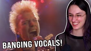 Billy Idol - Rebel Yell I Singer Reacts I