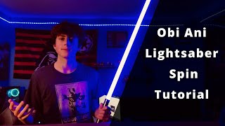 How to do the Obi Ani Lightsaber Spin (EASY)