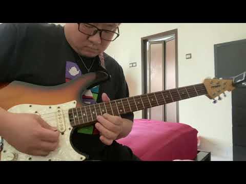 Beyond 《不再猶豫》。不能算是Cover，就跟著彈而已。
