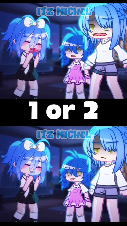 1 or 2? #gacha #gachalife #gachaclub #trend #shorts