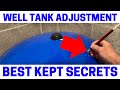 How To Adjust A Water Well Pressure Tank - Fast & Easy!