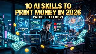 🚨 10 AI SKILLS YOU NEED IN 2026 TO PRINT MONEY WHILE SLEEPING 💸🤖