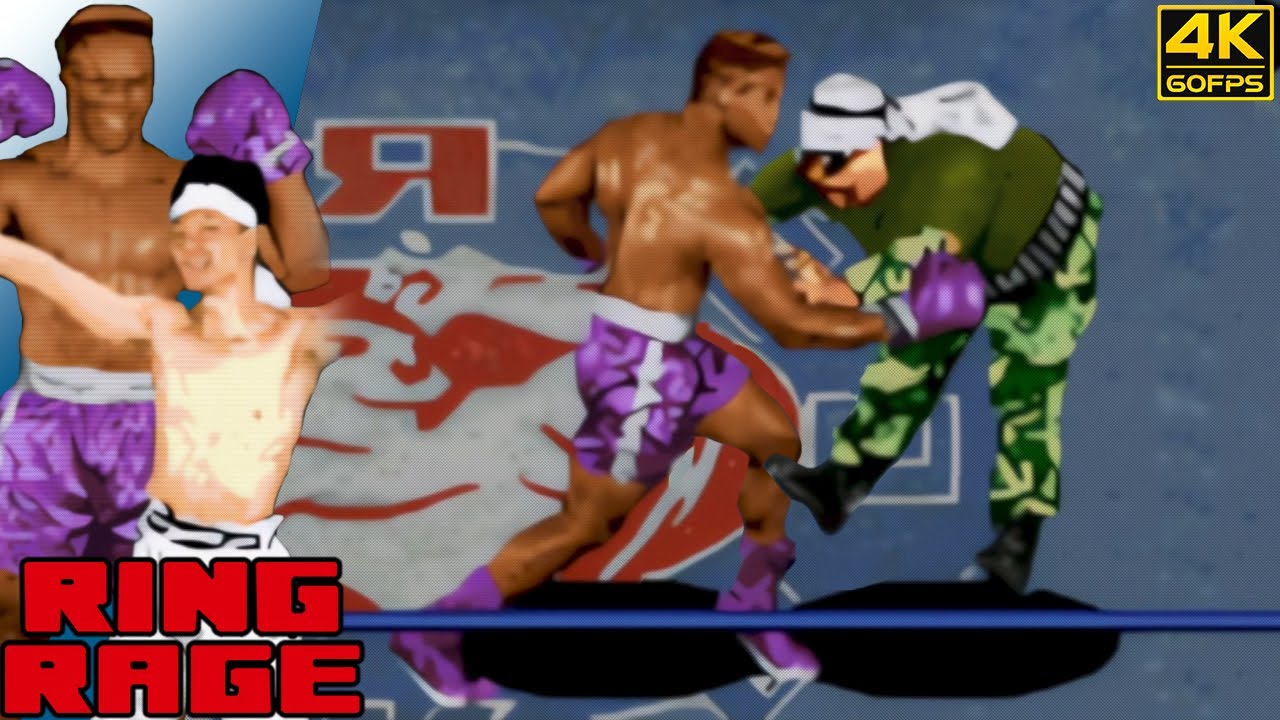 Ring Rage - "KO" Joe & Kelly Deckerd (Arcade / 1992) 4K 60FPS