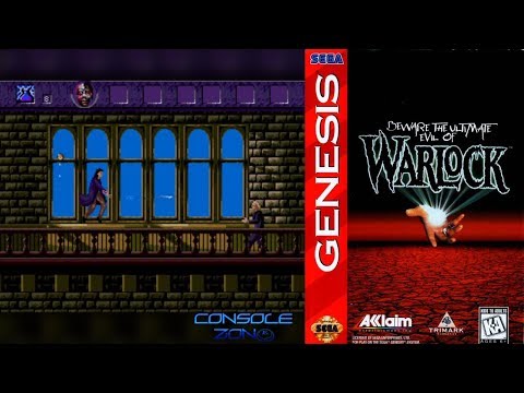 Warlock (Чернокнижник) - прохождение игры (Sega Mega Drive)