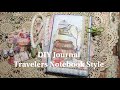 DIY Journal - Travelers Notebook Style Tutorial