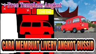 Cara Membuat Livery Angkot Bussid || + Link Template Angkot || BUSSID V2.9 screenshot 1
