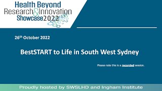 Health Beyond Research & Innovation Showcase Seminar Series 26th October 2022