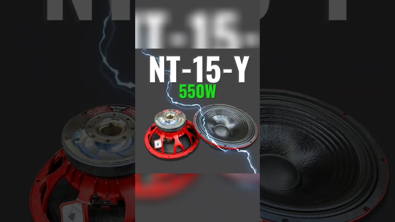 NT-15-Y 550 watts | 550 watt bass speaker |  drop audio | drop audio speaker review | drop