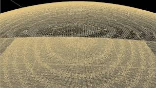 Earth Sized Volumetric Rendering LOD Test