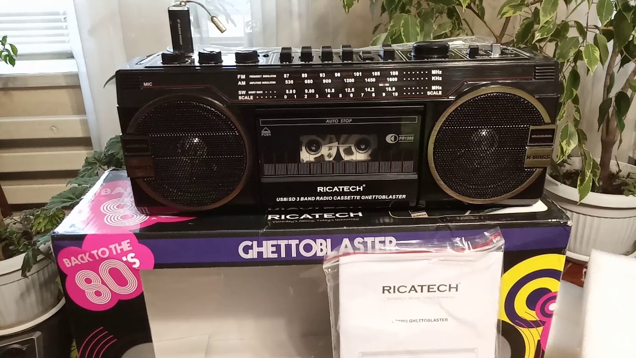 Ricatech PR-85 Radio Cassette Recorder USB/SD - Review and opinion 