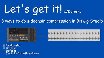 Create Ducking / Pumping effect in Bitwig Studio (side chain tutorial)