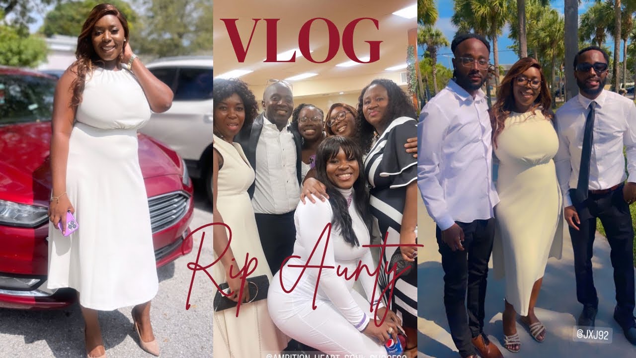 VLOG: AUNTY FUNERAL IN DELRAY BEACH + SPENDING TIME WITH FAMILY + LIT