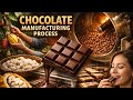 From Cocoa Beans to Chocolate Bar 🍫 | Full Factory Process #chocolate #trending #factory
