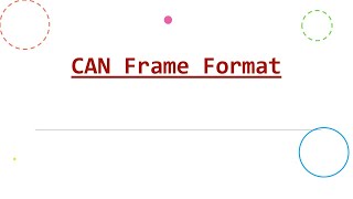 3 - CAN standard Frame Format