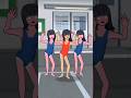 Yuta and Mio Teach Zombies🧟Tuk Tuk tu tu#shorts #shortsfeed #sakura#sakuraschoolsimulator#viral