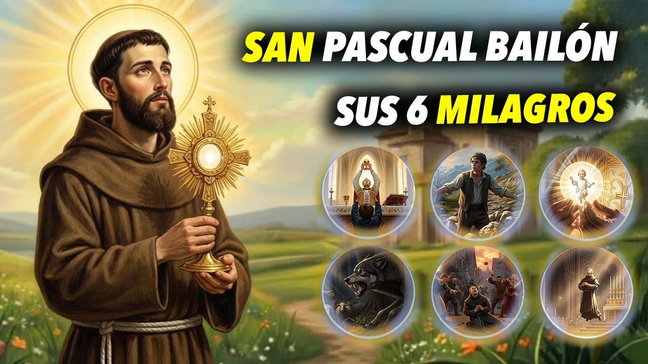 🕊️ SAN PASCUAL BAILÓN 🙏: Los 6 Milagros Más Asombrosos | Historias de Santos 📜